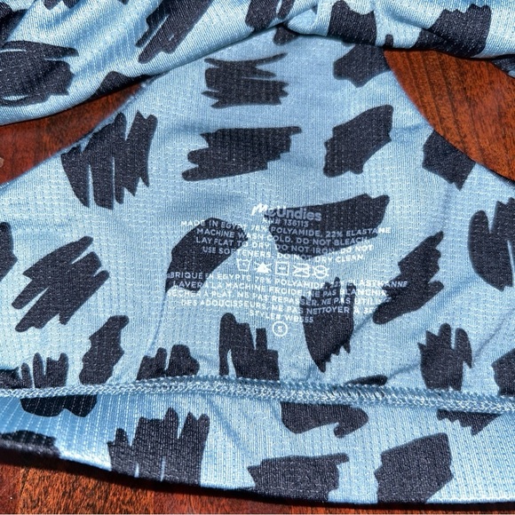 MeUndies Scribble Racerback Bra small - Picture 2 of 3